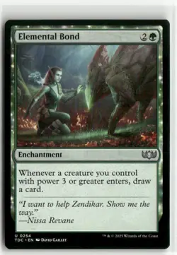 Elemental Bond Commander Tarkir Dragonstorm MTG NM - Image 1