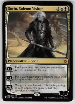 Sorin, Solemn Visitor Mythic The List Reprints 202/269 MTG Near Mint 2020 - Image 1