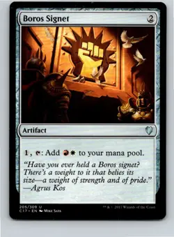 Magic the Gathering Boros Signet Commander 2017 MTG Free Shipping! - Image 1
