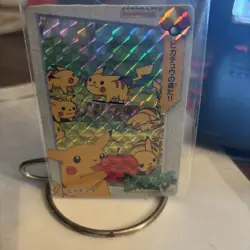 Pikachu No. Anime Collection Pokemon Card Japanese - Image 2
