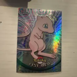Topps Chrome 2000 Pokemon Mew Holo Card #151 - Image 1
