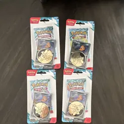 Pokemon TCG Journey Together Scraggy Promo Sealed Packs Lot of 4 - Image 1