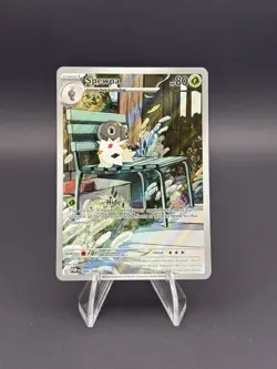 Pokemon TCG Spewpa 089/088 Illustration Rare Holo ME03 Perfect Order NM - Image 1