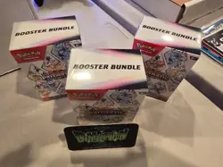POKEMON PRISMATIC EVOLUTIONS BOOSTER BUNDLE BOX SCARLET & VIOLET SEALED SET OF 3 - Image 2