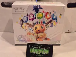 POKEMON PRISMATIC EVOLUTIONS ELITE TRAINER BOX - SCARLET & VIOLET SEALED EEVEE - Image 1