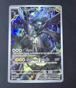 Pokemon TCG N's Zekrom 031 Mega Evolution Promo Full Art Holo Eng 2026 130HP - Image 1