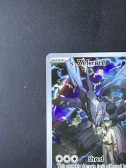 Pokemon TCG N's Zekrom 031 Mega Evolution Promo Full Art Holo Eng 2026 130HP - Image 3