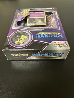 POKEMON TCG Mimikyu Premium PIN Collection Factory Sealed Box-3 Booster Packs - Image 4