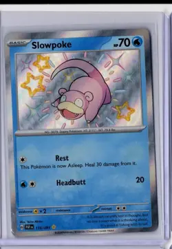 Slowpoke - Pokemon Paldean Fates 116/091 - NM - Image 1
