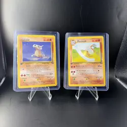 Pokemon 1st Edition Cubone and Marowak Set of 2 Jungle Regular non-holo WOTC - Image 1