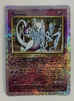 Mewtwo 29/110 Legendary Collection Reverse Holo Rare 2002 English LP - Image 1