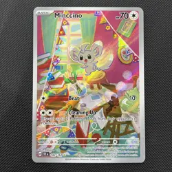 Pokemon TCG Temporal Forces Minccino 182/162 NM - Image 1