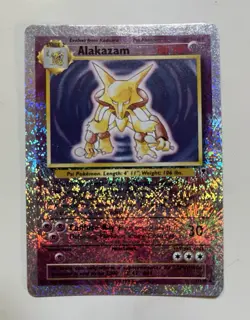 Pokemon Alakazam Reverse Holo Legendary Collection 1/110 LP - Image 1