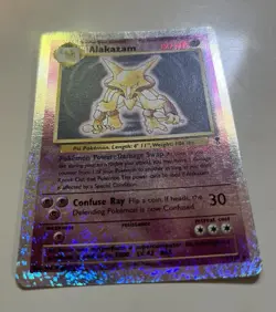 Pokemon Alakazam Reverse Holo Legendary Collection 1/110 LP - Image 3