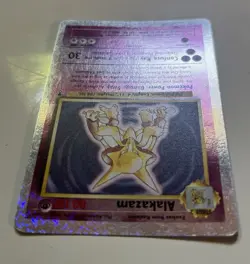 Pokemon Alakazam Reverse Holo Legendary Collection 1/110 LP - Image 5