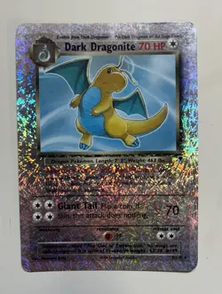 Pokemon Dark Dragonite 5/110 Legendary Collection Reverse Holo MP - Image 1
