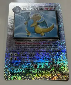 Pokemon Dark Dragonite 5/110 Legendary Collection Reverse Holo MP - Image 3