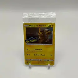Detective Pikachu Pokemon Promo #SM190 Sealed - Image 1