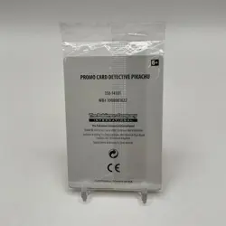 Detective Pikachu Pokemon Promo #SM190 Sealed - Image 2