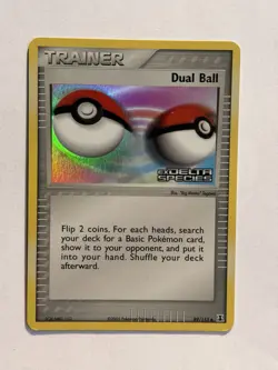 Dual Ball - 89/113 EX Delta Species 2005 - Stamped Reverse Holo - Pokemon TCG - Image 1