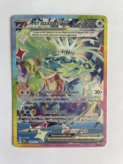 Terapagos ex 169/131 SIR SV: Prismatic Evolutions Pokemon TCG NM - Image 1