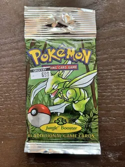 Wizards of the Coast 1999 Pokemon Jungle Booster Pack 742818061384 - Image 1