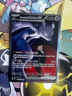 Pokemon TCG Team Rockets Mewtwo EX 281/217 SIR Ascended Heroes - Image 1