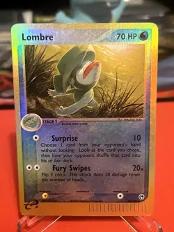 Lombre 46/100 Uncommon Sandstorm Pokemon Reverse Holo Lightly Played - Image 1