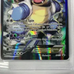 PSA 8 Near Mint 2016 Pokemon Blastoise EX Full Art XY122 Black Star Promo - Image 2
