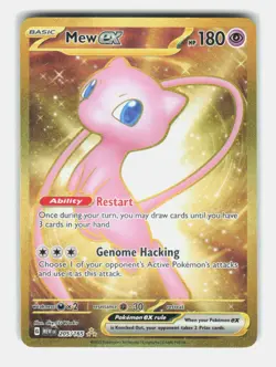 Pokemon TCG Mew EX Scarlet & Violet-151 205/165 Holo Hyper Rare - Image 1