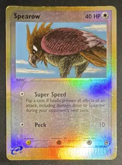 Pokemon Company Spearow 81/100 Sandstorm Reverse Holo Common Basic 40 HP ENG - Image 1