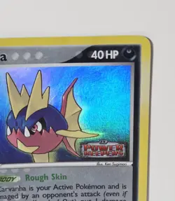Carvanha 47/108 Reverse Holo Stamped EX Power Keepers Pokemon 2007 HP - Image 4