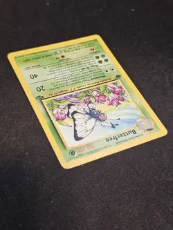 Pokemon TCG Butterfree 33 Jungle 1st Ed LP Great Condition - Image 3
