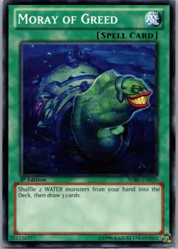 Moray of Greed - SDRE-EN029 1st Edition NM - YuGiOh - Image 1