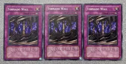 Tornado Wall RP02-EN033 (x3) Retro Pack 2 Unlimited Edition NM - Image 1