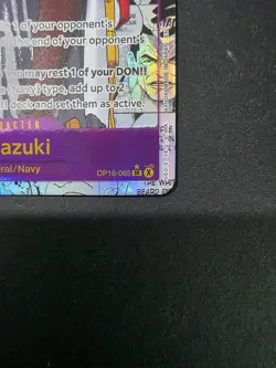 One Piece TCG Sakazuki OP16-065 Manga - Image 4