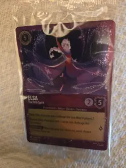 Elsa - The Fifth Spirit 6/P3 [Glitter Foil] SEALED Promo Disney Lorcana NM/M - Image 1