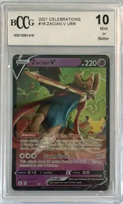 Pokemon Brilliant Stars Ultra Rare Shaymin V 013/172 CGC 10 Gem Mint - Image 1