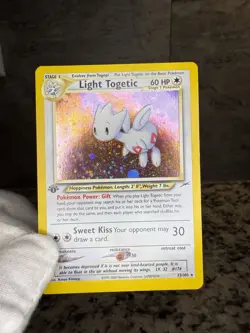 Pokemon Light Togetic Neo Destiny 1st Edition Holo Rare - Image 2