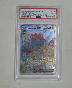 2023 Pokemon Scarlet & Violet 151 - Venusaur ex #198 SIR - PSA 9 MINT - SIR - Image 2