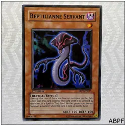 Reptilianne Servant - ABPF-EN015 - Common 1st Edition Yugioh - Image 1