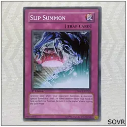 Slip Summon - SOVR-EN063 - Common 1st Edition Yugioh - Image 1