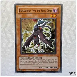 Blackwing - Fane the Steel Chain - ANPR-EN006 - Common Unlimited Yugioh - Image 1