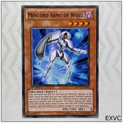 Meklord Army of Wisel - EXVC-EN012 - Common 1st Edition Yugioh - Image 1