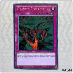 Gravity Collapse - VASM-EN030 - Rare 1st Edition Yugioh - Image 1