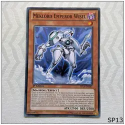 Meklord Emperor Wisel - SP13-EN047 - Common 1st Edition Yugioh - Image 1