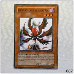 Blackwing - Ghibli the Searing Wind - TSHD-EN001 - Common 1st Edition Yugioh - Image 1