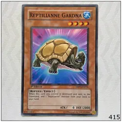 Reptilianne Gardna - ABPF-EN016 - Common 1st Edition Yugioh - Image 1