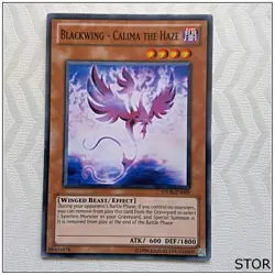 Blackwing - Calima the Haze - STOR-EN009 - Common Unlimited Yugioh - Image 1
