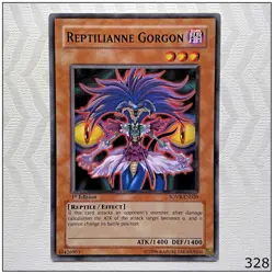 Reptilianne Gorgon - SOVR-EN020 - Common 1st Edition Yugioh - Image 1